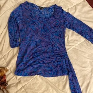 Dunia blue purple top